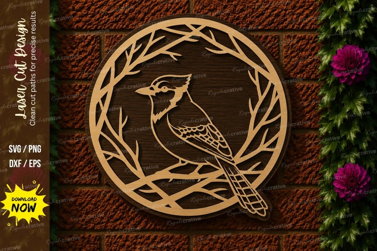 Pheasant Bird Circle Laser Cut SVG File pheasant svg, pheasa