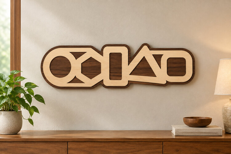 Abstract Line Laser Cut SVG File abstract line svg, geometri example image 1