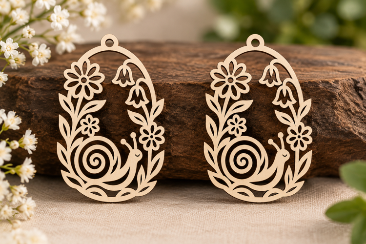 Floral Arch Laser Cut SVG File floral arch svg, arch earring