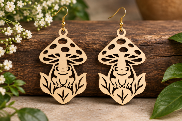 Mushroom Gnome Laser Cut SVG File mushroom gnome svg, gnome