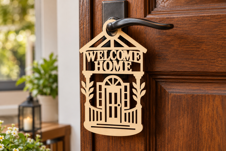 Welcome Gate Laser Cut SVG File welcome gate svg, welcome