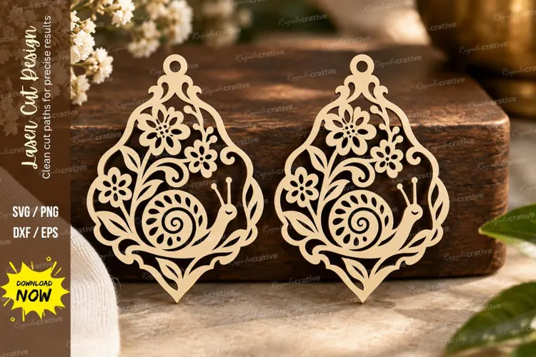 Paisley Floral Laser Cut SVG File paisley floral svg, paisle
