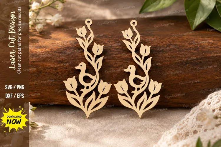 Snail Floral Vine Laser Cut SVG File snail vine svg, floral