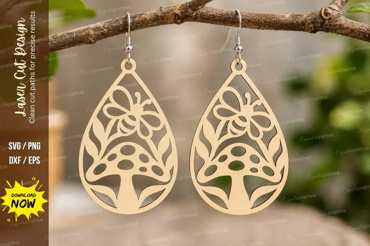 botanical leaf earrings, leaf earrings png, floral earrings