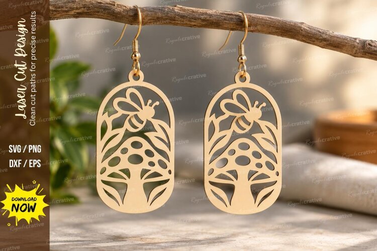 tropical leaf earrings, leaf earrings png, tropical earrings example image 1