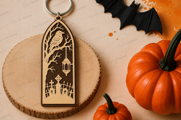 Moonlit Owl Bookmark Laser Cut SVG File owl bookmark svg