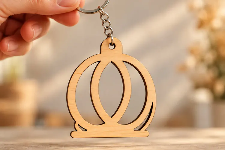 Round Pumpkin Carriage Wedding Keychain Laser Cut SVG, Fairy
