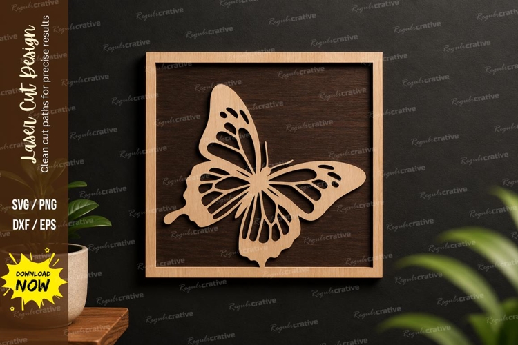 Butterfly Frame Svg Image 15