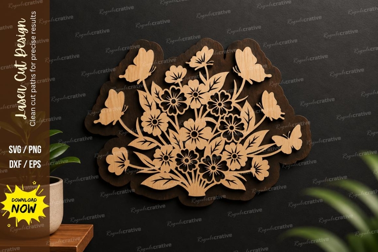 Butterfly Border Svg