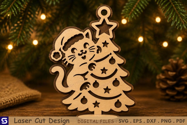 Cat Ornament Svg Image 6