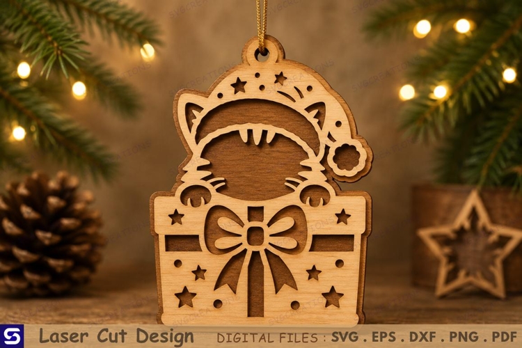 Cat Ornament Svg Image 5