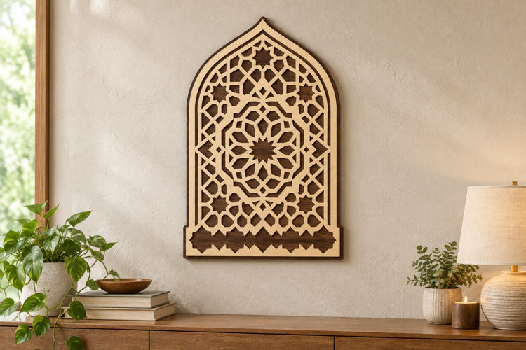 Floral Arch Laser Cut SVG File, floral arch svg, botanical