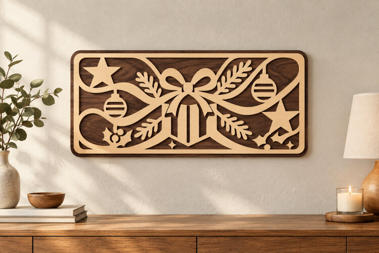 Birds Gift Box Laser Cut SVG File, birds gift box svg, bird example image 1