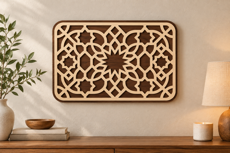 Sunburst Lattice Laser Cut SVG File, sunburst lattice svg,