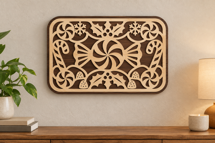 Tea Cup Mandala Laser Cut SVG File, tea cup mandala, teacup