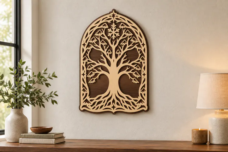 Tree of Life Arch Laser Cut SVG File tree of life svg, tree