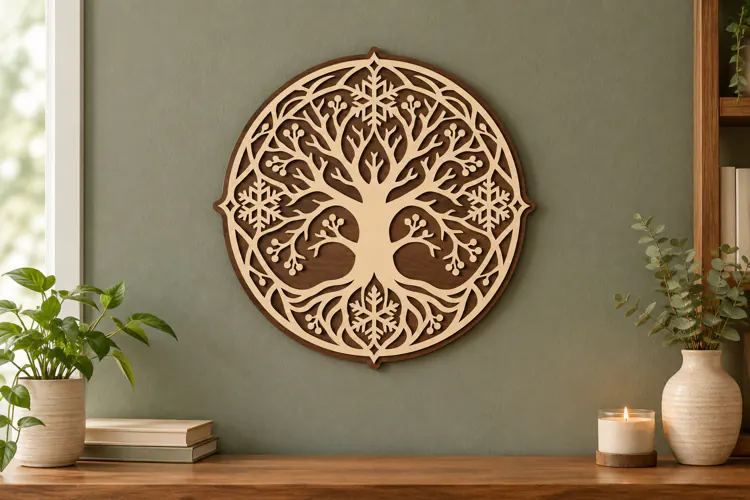 Celtic Tree of Life Laser Cut SVG File celtic tree svg, tre