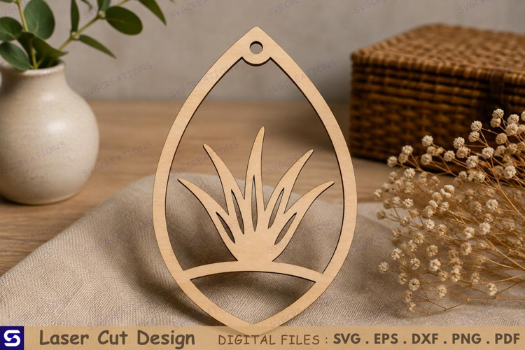 3D Butterfly & Botanical Mushroom Standee Laser Cut File