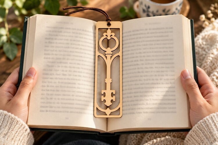 Ornate Arch Bookmark Laser Cut SVG File ornate arch svg example image 1