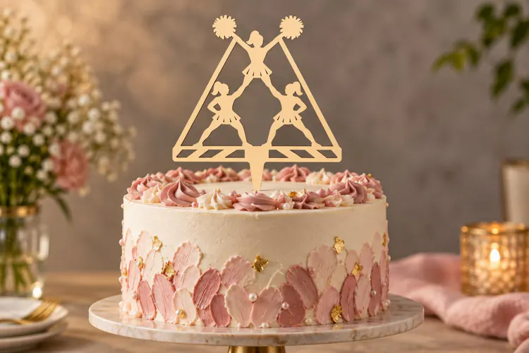 Celebration Glasses Cake Topper Laser Cut SVG File celebrat