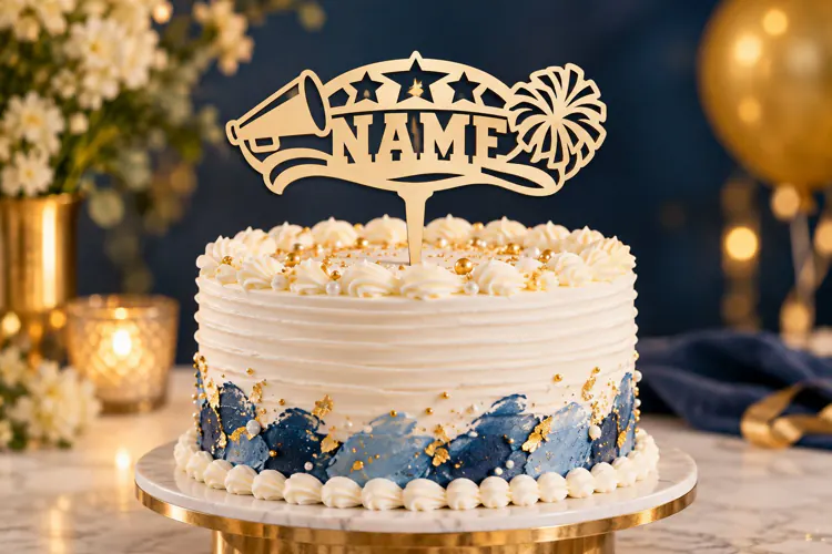 Personalized Tropical Cake Topper Laser Cut SVG File persona