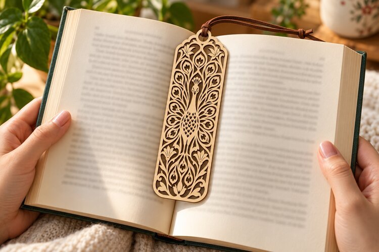 mandala floral bookmark, mandala bookmark png, floral bookma example image 1