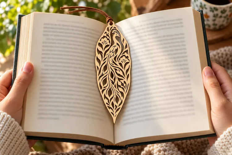 botanical leaf bookmark, leaf bookmark png, floral bookmark