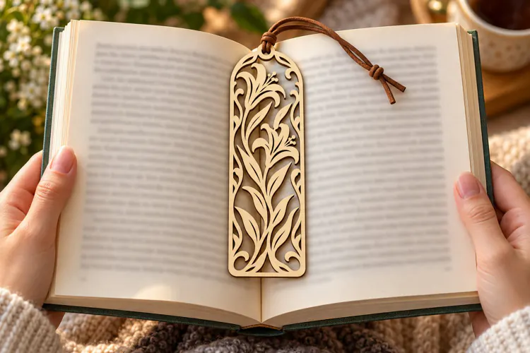 floral frame bookmark, floral bookmark png, laser cut bookma