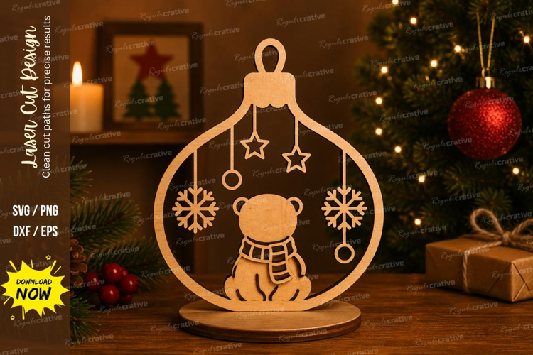 Snowman Bulb Laser Cut SVG File snowman bulb svg, snowman