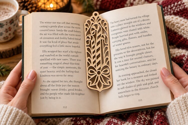 Sunflower Floral Bookmark Laser Cut SVG PNG Design,sunflower example image 1