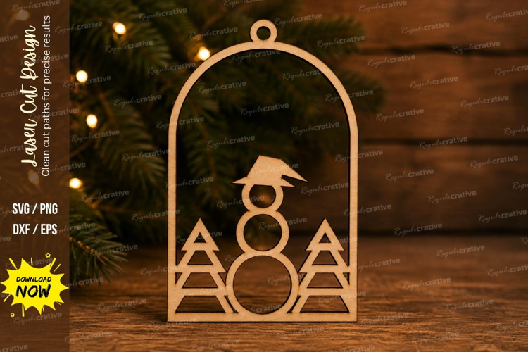 Snowman Arch Laser Cut SVG File snowman arch svg, snowman