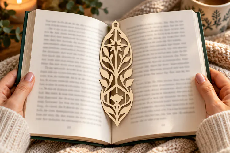 tivity bookmark, star bookmark svg, christmas bookmark