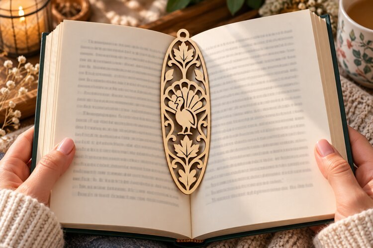 Slim Bee Bookmark PNG Design, slim bee bookmark, narrow bee example image 1