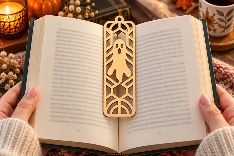 Modern Cat Bookmark PNG Design, modern cat bookmark, cat