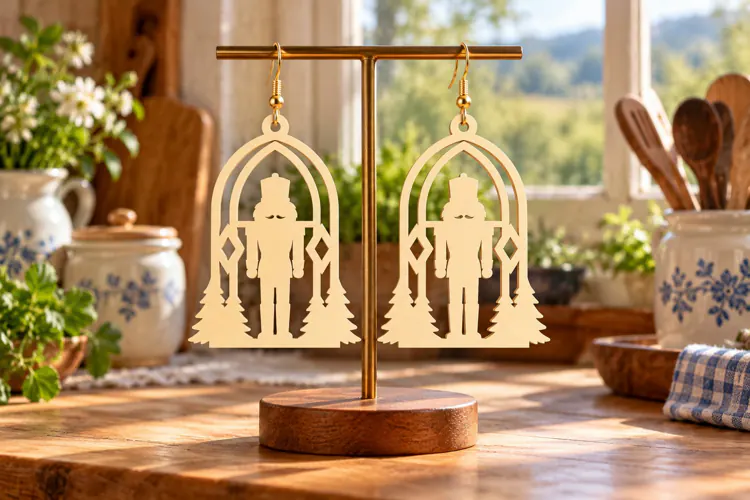Dreamcatcher Laser Cut Earring SVG dreamcatcher svg, dreamca