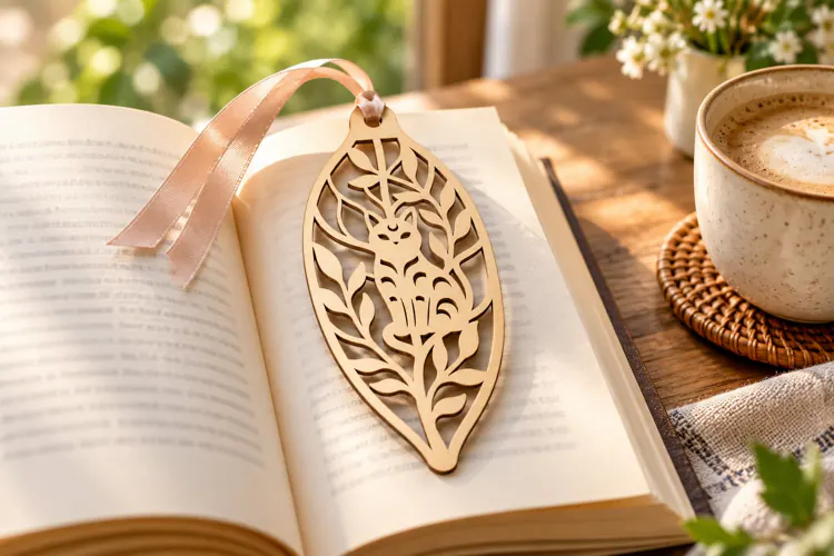 Leaf Desert Agave Botanical Bookmark Laser Cut SVG