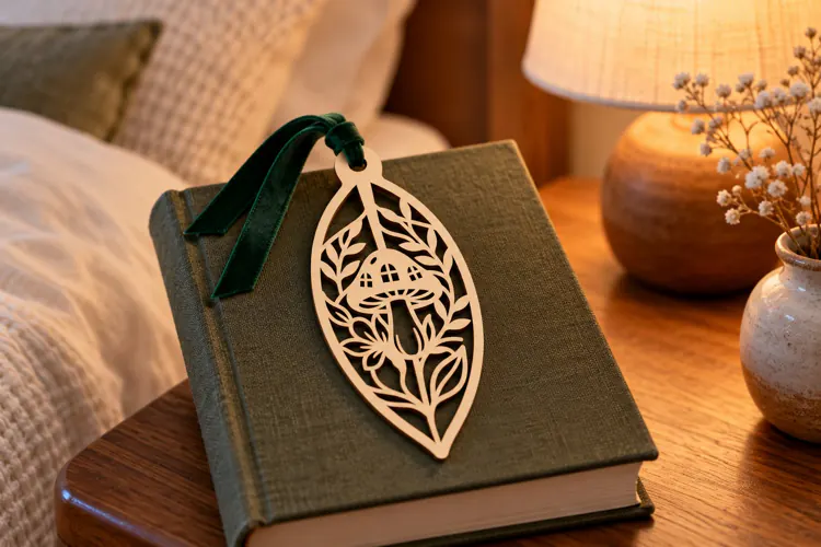 Leaf Desert Agave Botanical Bookmark Laser Cut SVG