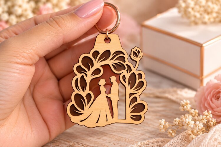 Shield Nature Keychain SVG shield nature keychain, emblem example image 1