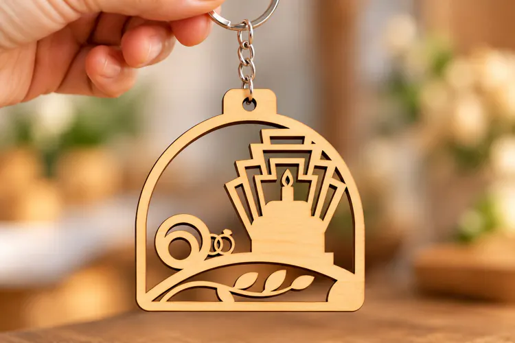 Dome Horizon Keychain SVG dome horizon keychain, arched key