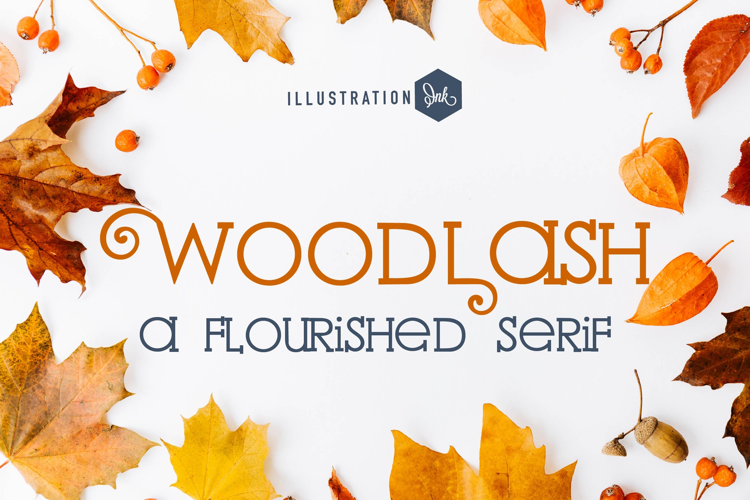 Woodland Flourish Font Family