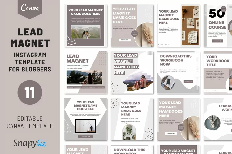 Lead Magnet Template | Lead Magnet Canva | Lead Magnet Coach