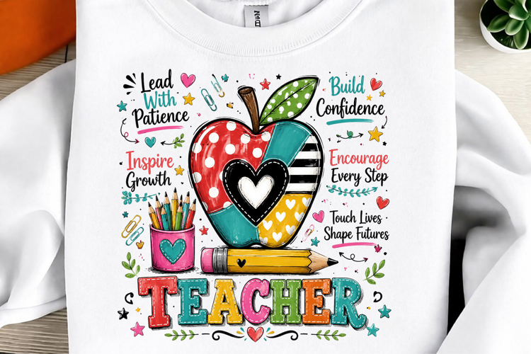 Lead with Patience Teacher PNG