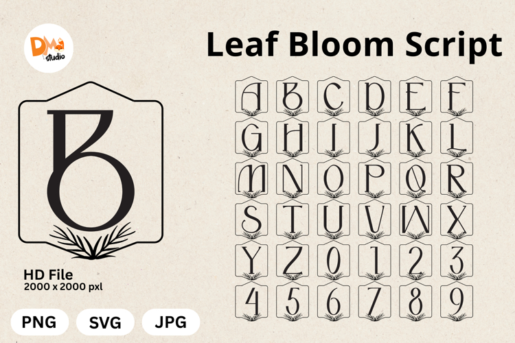 Leaf Bloom Script