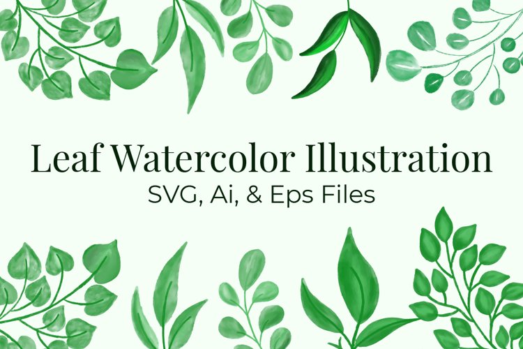Tropical Leaf Clipart Image 20