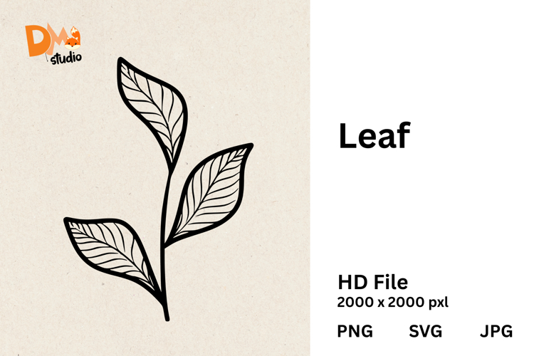 Leaf Clipart Image 20