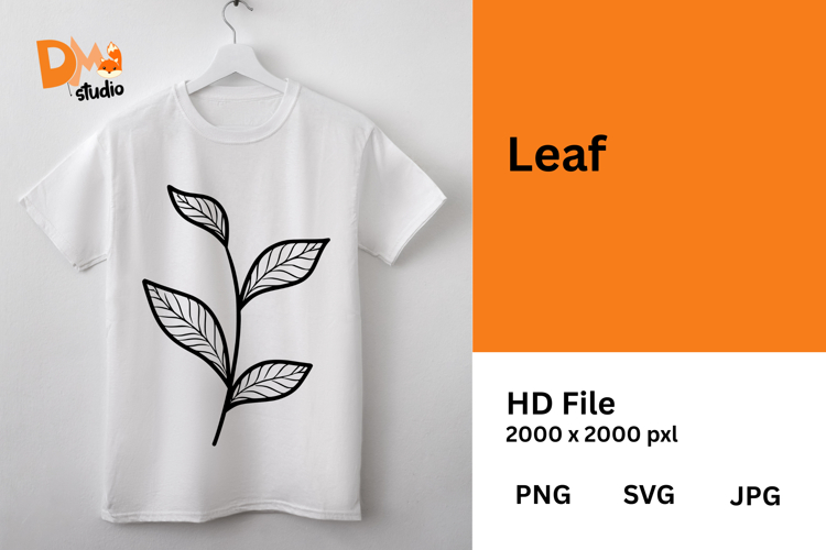 Leaf Clipart Image 17