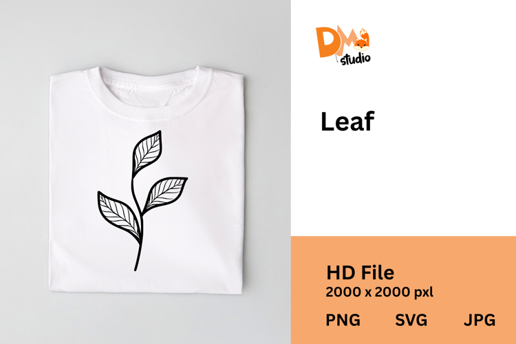 Leaf Clipart Image 16