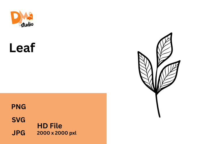 Leaf Clipart Image 14