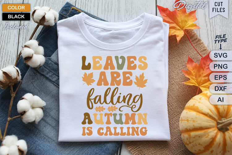 Fall Leaves Svg Image 7