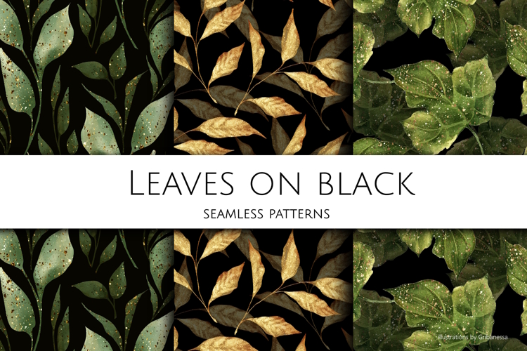 Black and Gold Backgrounds Image 3